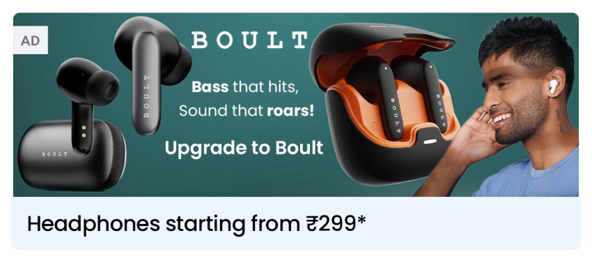 Flipkart discount boult audio